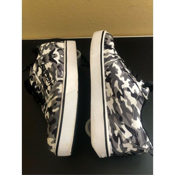 Heelys Pro 20 Prints Skate Shoe Camo Gray Black Model HES10336 Adult Size 7 Mens - Picture 4 of 9